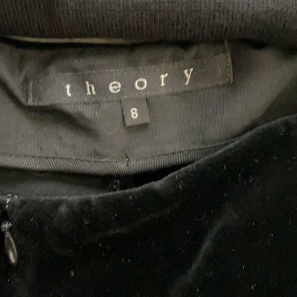 Theory Velvet Military Styled Pants Suit - Picture 8 of 16